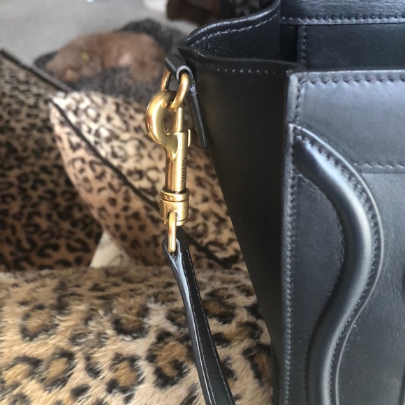 Celine smooth leather nano luggage - Picture 5 of 8